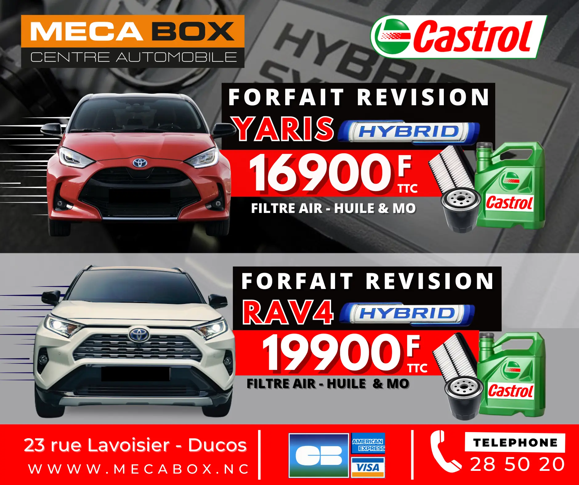 Forfait révision - Toyota Hybrid 2