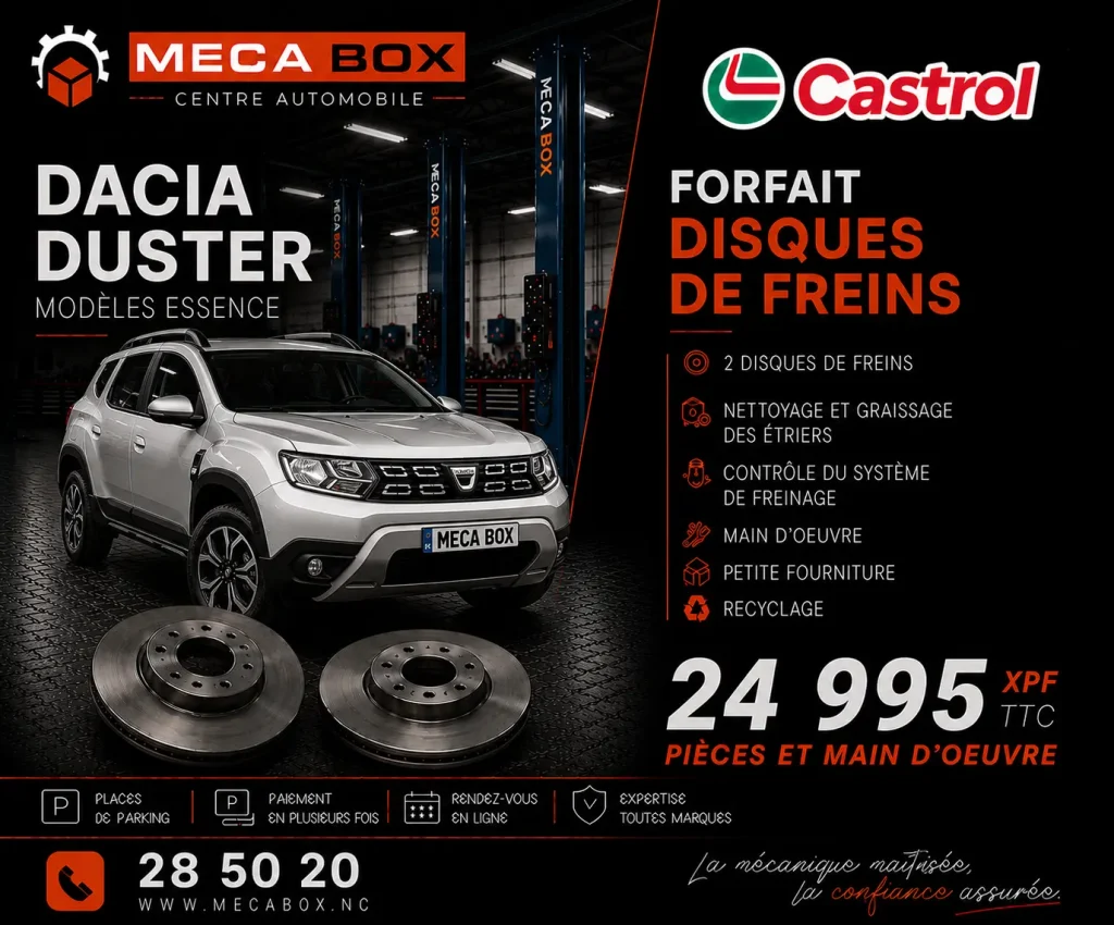 Fo-disques freins Duster - site WWW - IA