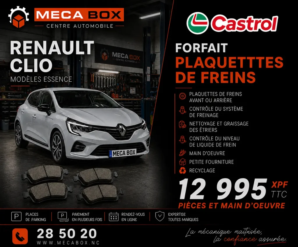 Fo-plaquettes de freins Clio - site WWW - IA