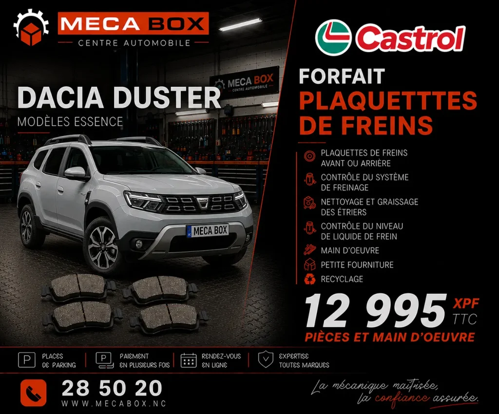 Fo-plaquettes de freins Duster - site WWW - IA